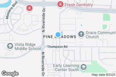 Map image of the property - 8225 Spruce Meadows Dr