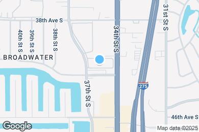 Map image of the property - 3535 41st Ter S