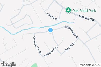 Map image of the property - 1979 Tanglewood Dr