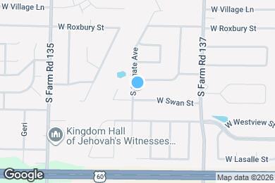 Map image of the property - 3744 S Colgate Ave