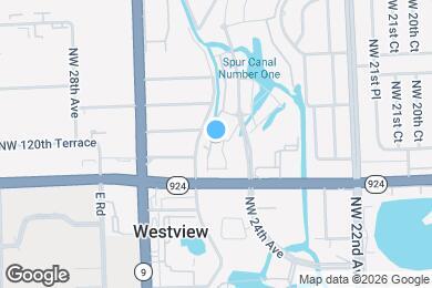 Map image of the property - 12065 NW 24th Pl