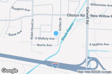 Map image of the property - 3800 E Mallory Ave