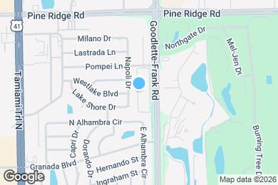 Map image of the property - 1400 Pompei Ln