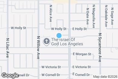 Map image of the property - 168 W Wedgewood Ct