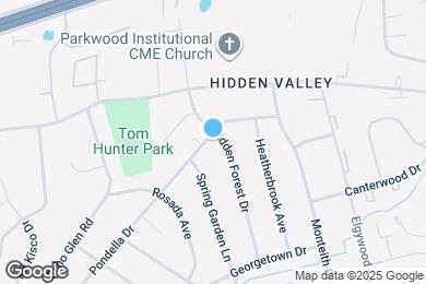 Map image of the property - 6543 Hidden Forest Dr