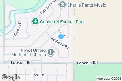 Map image of the property - 5518 Gunbarrel Rd