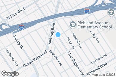 Map image of the property - 2609 S Barrington Ave