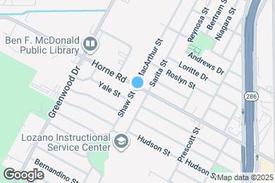 Map image of the property - 4102 Shaw St
