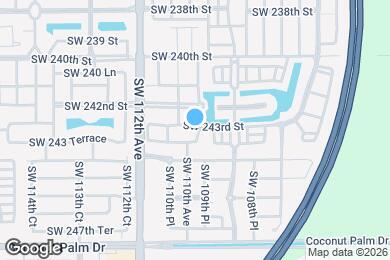 Map image of the property - 24310 SW 109th Path