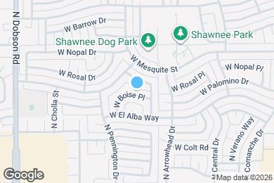 Map image of the property - 1530 W Boise Pl