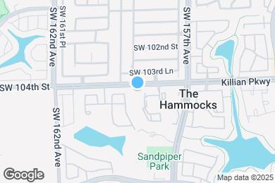 Map image of the property - 10420 SW 158th Ct