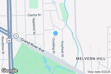 Map image of the property - 18350 Codding St