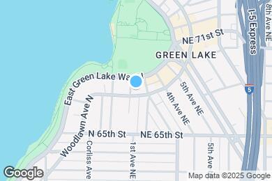 Map image of the property - Aladdin Apartments on Greenlake