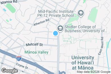 Map image of the property - 1914 University Ave