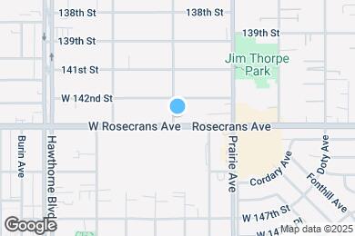 Map image of the property - 4091 Rosecrans Ave