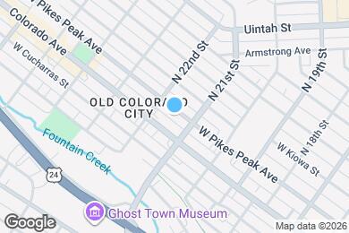 Map image of the property - 2115 W Pikes Peak Ave