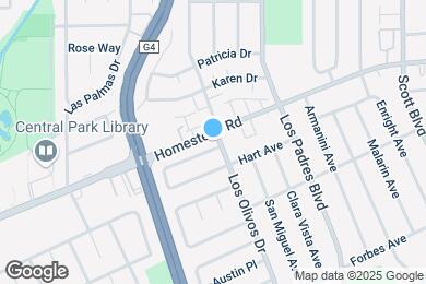 Map image of the property - 792 Los Olivos Dr