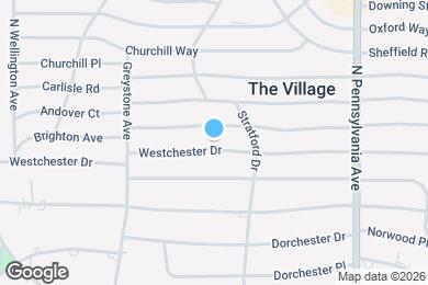 Map image of the property - 1833 Westchester Dr