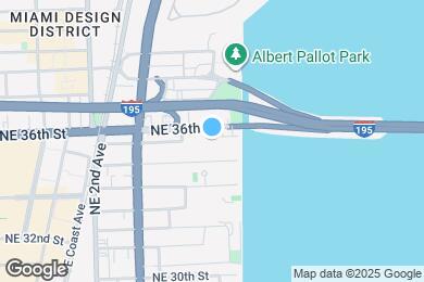 Map image of the property - 600 NE 36th St