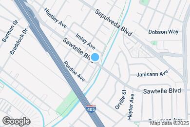 Map image of the property - 5043 Sawtelle Blvd