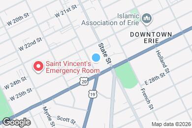 Map image of the property - 2509 Peach St