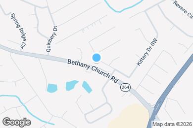 Map image of the property - 3392 Kittery Dr SW