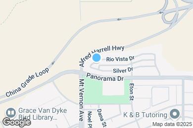 Map image of the property - 2401 Rio Vista Dr