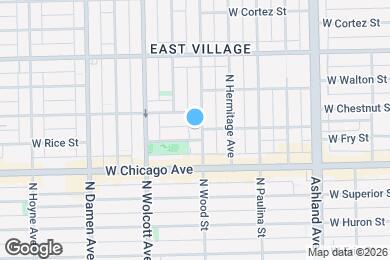 Map image of the property - 842 N Wood St