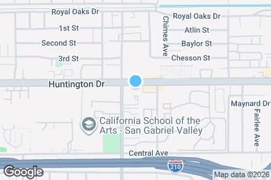 Map image of the property - 1806 Huntington Dr