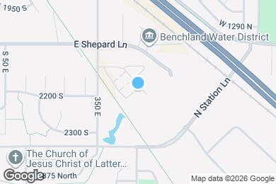 Map image of the property - 1096 N 1840 W