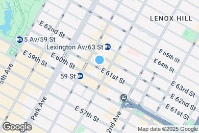 Map image of the property - 161 E 61st St
