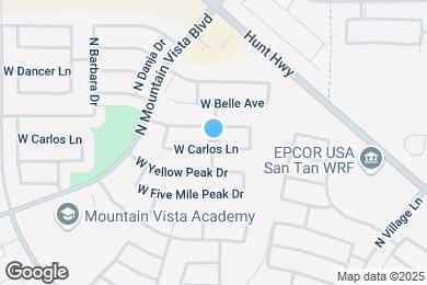 Map image of the property - 3160 W Carlos Ln