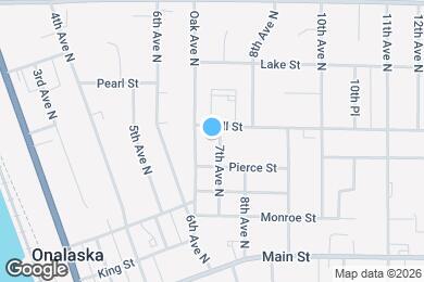 Map image of the property - 417 7th Ave N