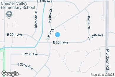 Map image of the property - 7515 E 20th Ave