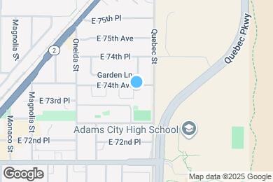 Map image of the property - 7388 Oneida Dr