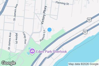 Map image of the property - Edgecliff-Francis