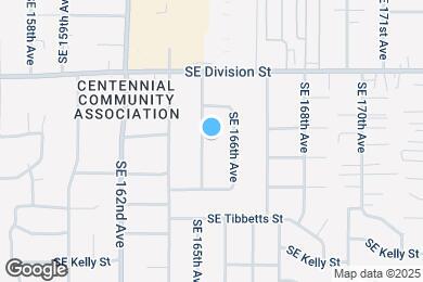 Map image of the property - 2726 SE 165th Ave
