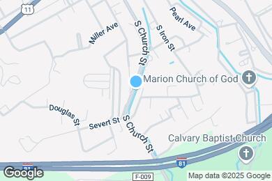 Map image of the property - 557 S Church St
