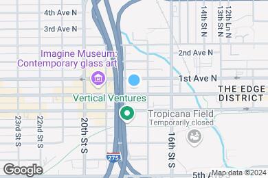 Map image of the property - 1701 Central Apartments