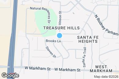 Map image of the property - 9910 Brooks Ln