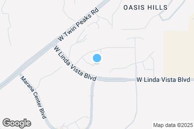 Map image of the property - 9660 N Rancho Lozano