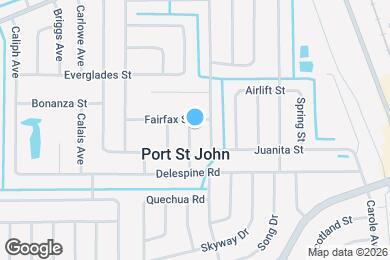 Map image of the property - 6785 Bermuda Ave