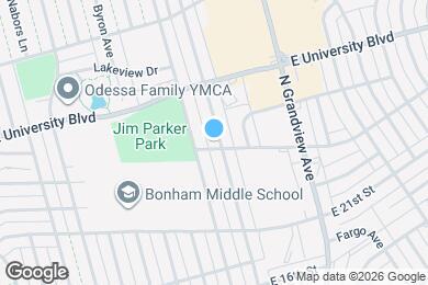 Map image of the property - 2501 Redbud Ave