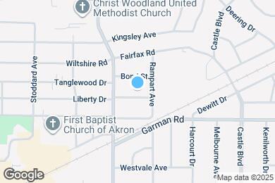 Map image of the property - 1563 Berendo Ave