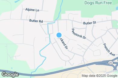 Map image of the property - 600 Packard Dr