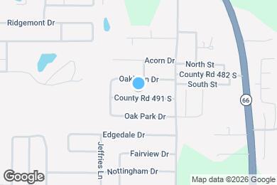 Map image of the property - 7366 County Rd 491 S