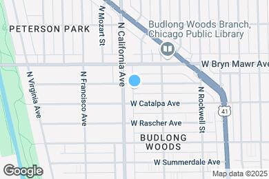 Map image of the property - 2745 W Gregory St