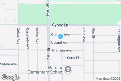 Map image of the property - 280 Upland Ave