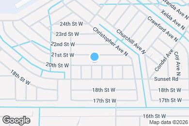 Map image of the property - 3820 20th St W