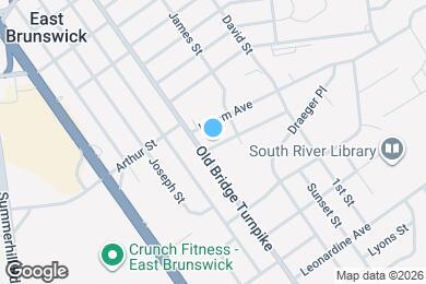 Map image of the property - 8 Tice Ave